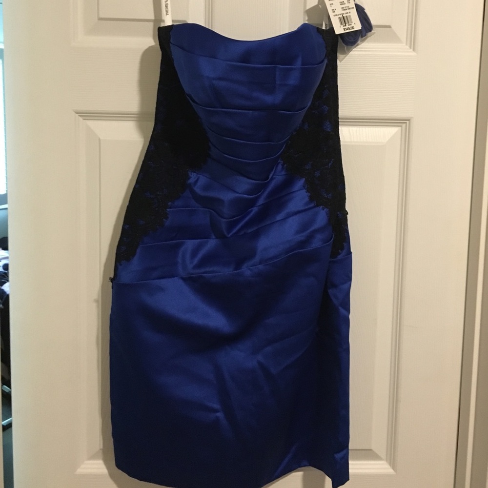 NWT🌹David's Bridal Dress Horizon Blue Sz 2 & 12